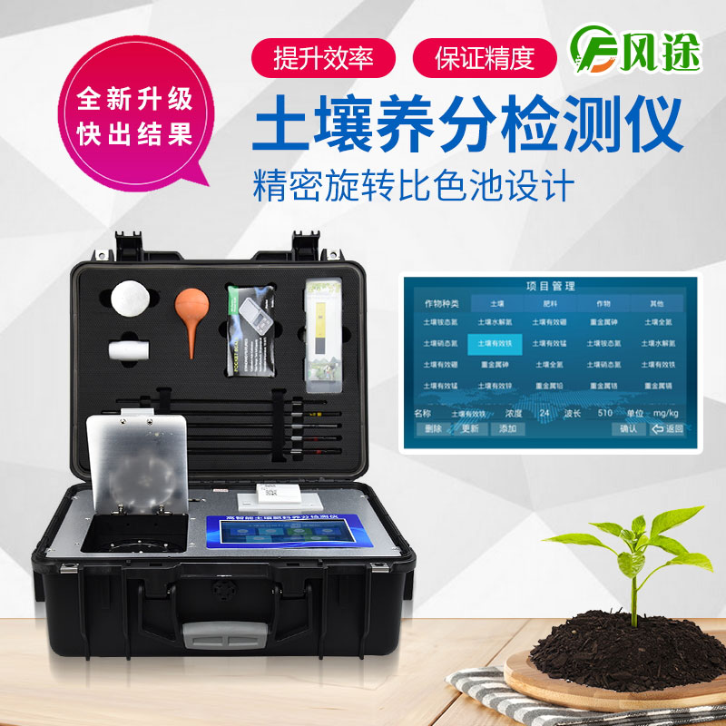 土壤肥料養分速測儀，看看你正確施肥了嗎？